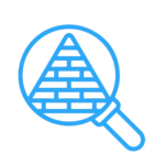 Icon symbolizing expertise with a professional design.