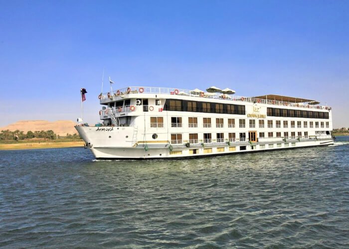 Luxurious cruise on the Nile aboard the Jaz Crown Jubilee