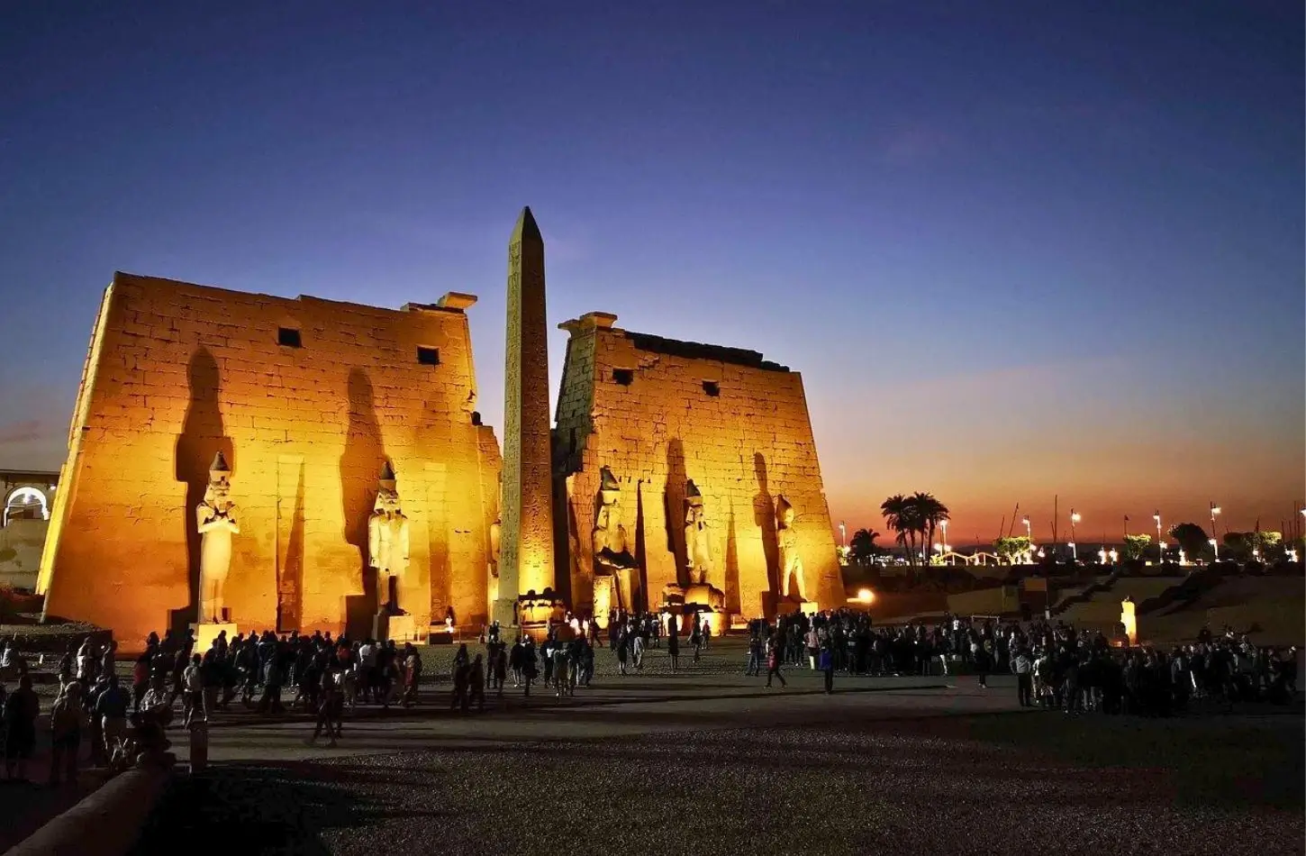 evening tours luxor temple ancient thebes
